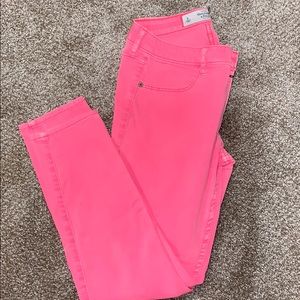 Abercrombie & Fitch pink jeans